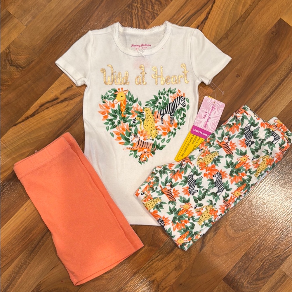 Tommy Bahama girls PJ set size 5/6